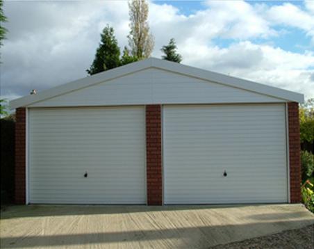 Log Cabin Windsor concrete garage