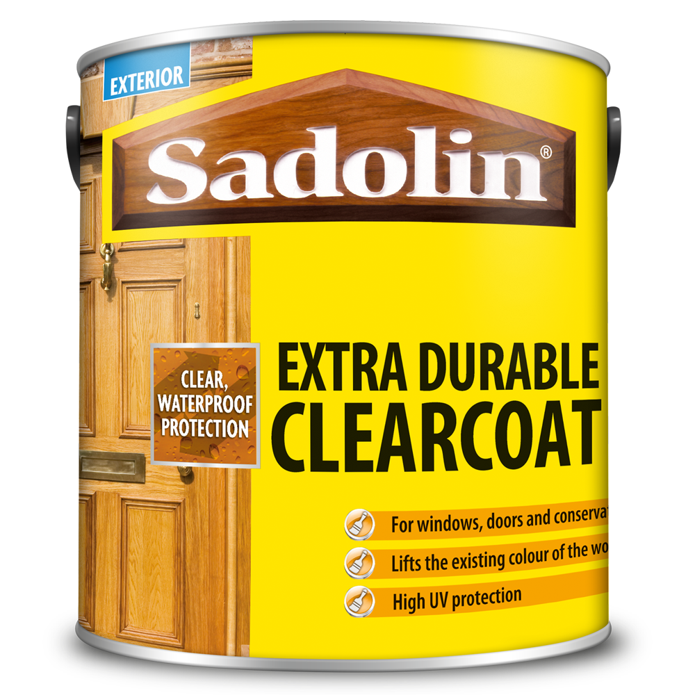 Log Cabin 1 litre Sadolin Extra Durable Clearcoat