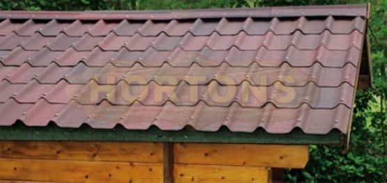 Log Cabin Onduvilla roof tiles