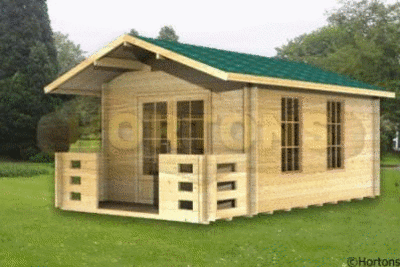 Log Cabin Spring Price Beater 3x4m