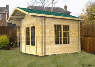Log Cabin Spring Price Beater 3x3m