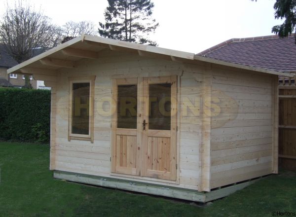 45mm Maidstone - 4 x 4 m Log Cabin