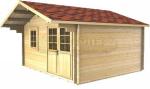 Seaford 28mm 4x4m Log Cabin - Click Image to Close