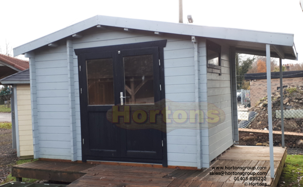 Kendal 4 5x2 5 Log Cabin Hortons Portable Buildings