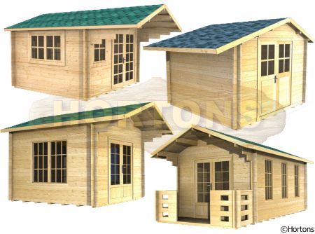 Log Cabins up to 3m wide