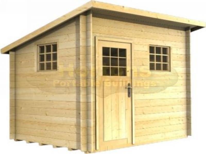 35mm Alvin Garden 2.5x2m Log Cabin for Sale - Click Image to Close