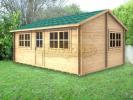 Log Cabin Wimbledon Twinskin 45+50+45mm 6.0 X 4.0