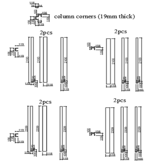 Column corners 1