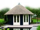 Log Cabin 5.0m Octagonal Summerhouse Lugarde Prima Grand 5