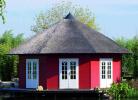 Log Cabin 7.3m Octagonal Summerhouse Lugarde Prima Grand 7