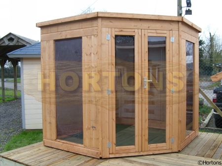 Log Cabin Solis Summerhouse 7' X 7'