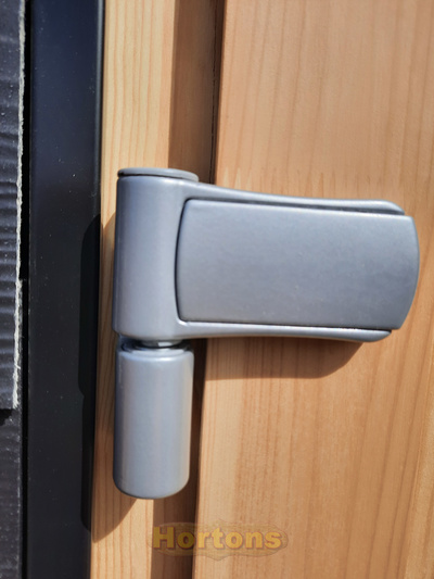 3D flag adjustable hinge for timber garden cabin doors
