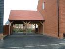 Beamlock post & beam double timber carports