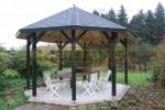 Log Cabin Helena 3 - 5.0x3.5m Octagonal Gazebo