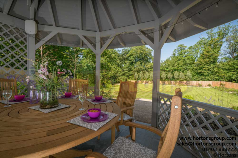 Helena 4 - 4.5m octagonal wooden gazebo - Click Image to Close