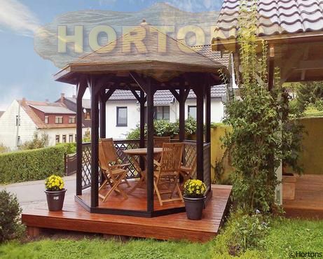 Log Cabin Helena 7 - 3.5m Octagonal Wooden Gazebo