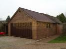 Timber framed and Clad Garages