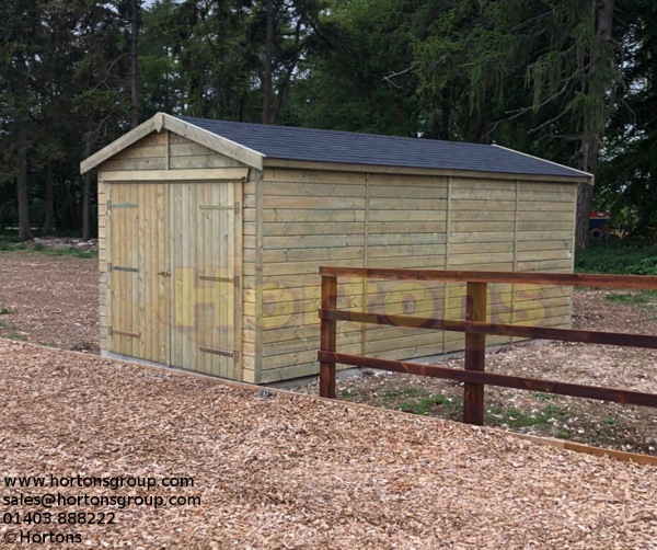 3.5x5.5m Single Timber Framed Garage - Click Image to Close