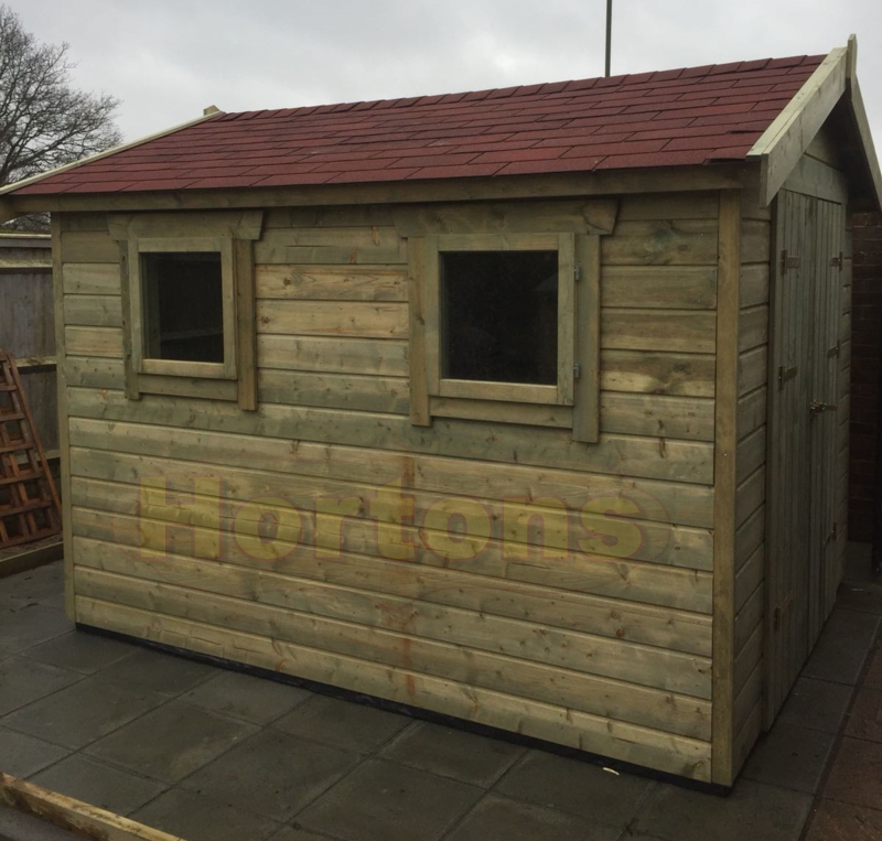 6ft x 6ft Easibuild heavy duty garden workshop