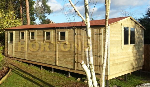 6ft x 6ft Easibuild heavy duty garden workshop