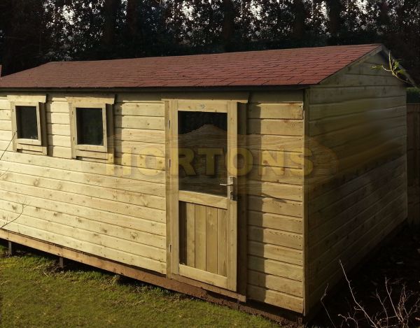 6ft x 6ft Easibuild heavy duty garden workshop - Click Image to Close