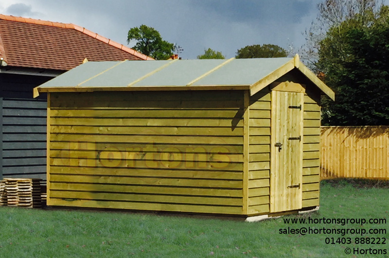 6ft x 8ft Easibuild heavy duty garden workshop