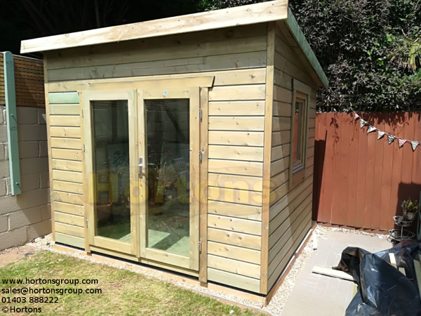 6ft x 8ft Easibuild heavy duty garden workshop - Click Image to Close