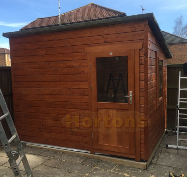 6ft x 8ft Easibuild heavy duty garden workshop - Click Image to Close