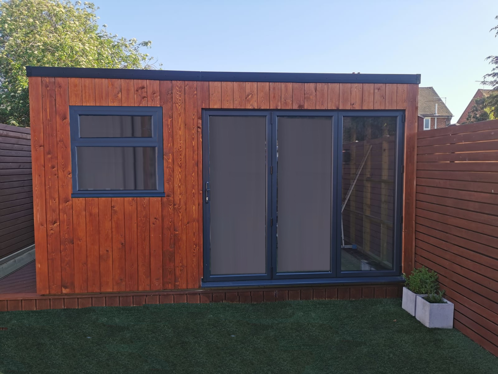 4.3m x 3.3m Easibuild Cube Office Pod