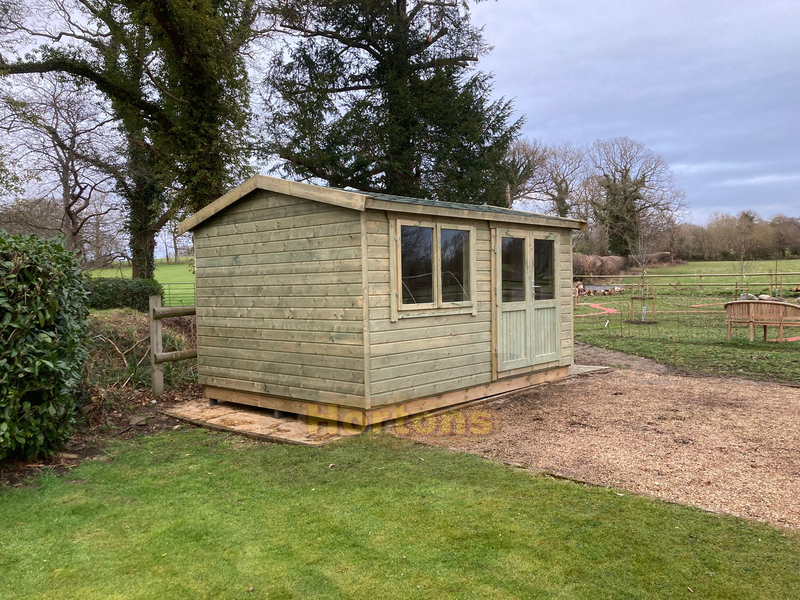 4.2m x 3m Easibuild garden Workshop shed_2