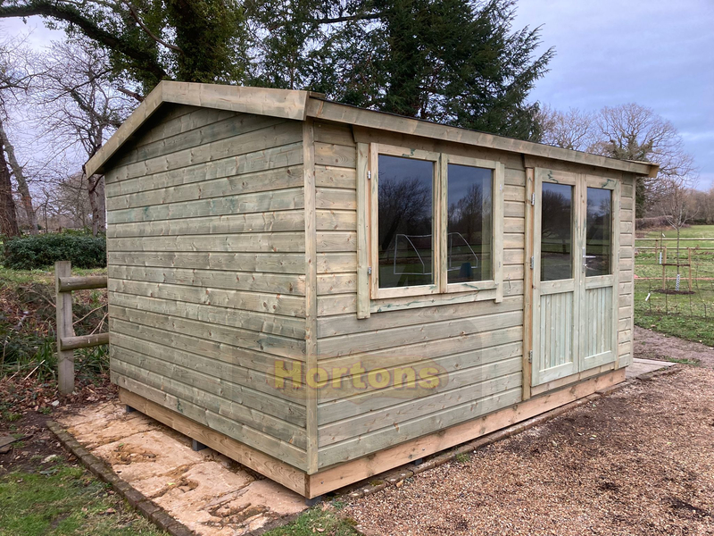 4.2m x 3m Easibuild garden Workshop shed_3