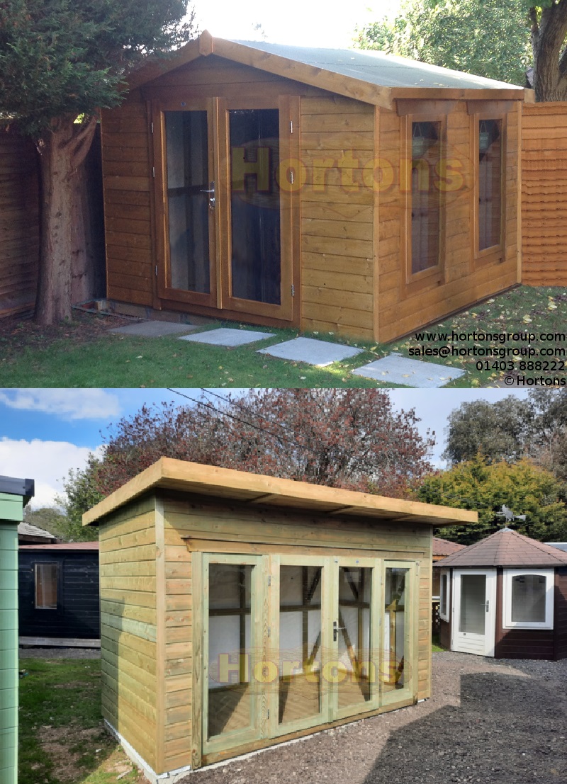 Insulated summerhouse garden room