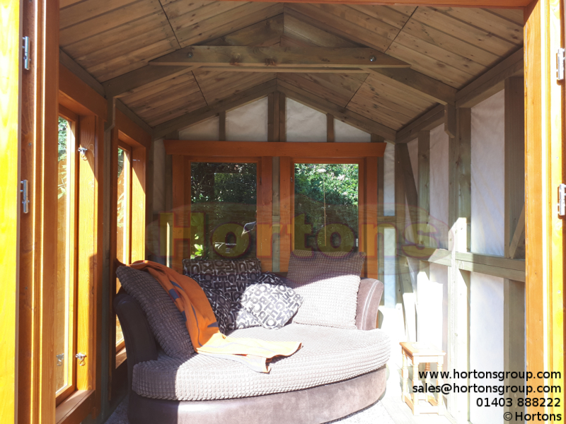 6ft x 6ft Easibuild heavy duty garden summerhouse