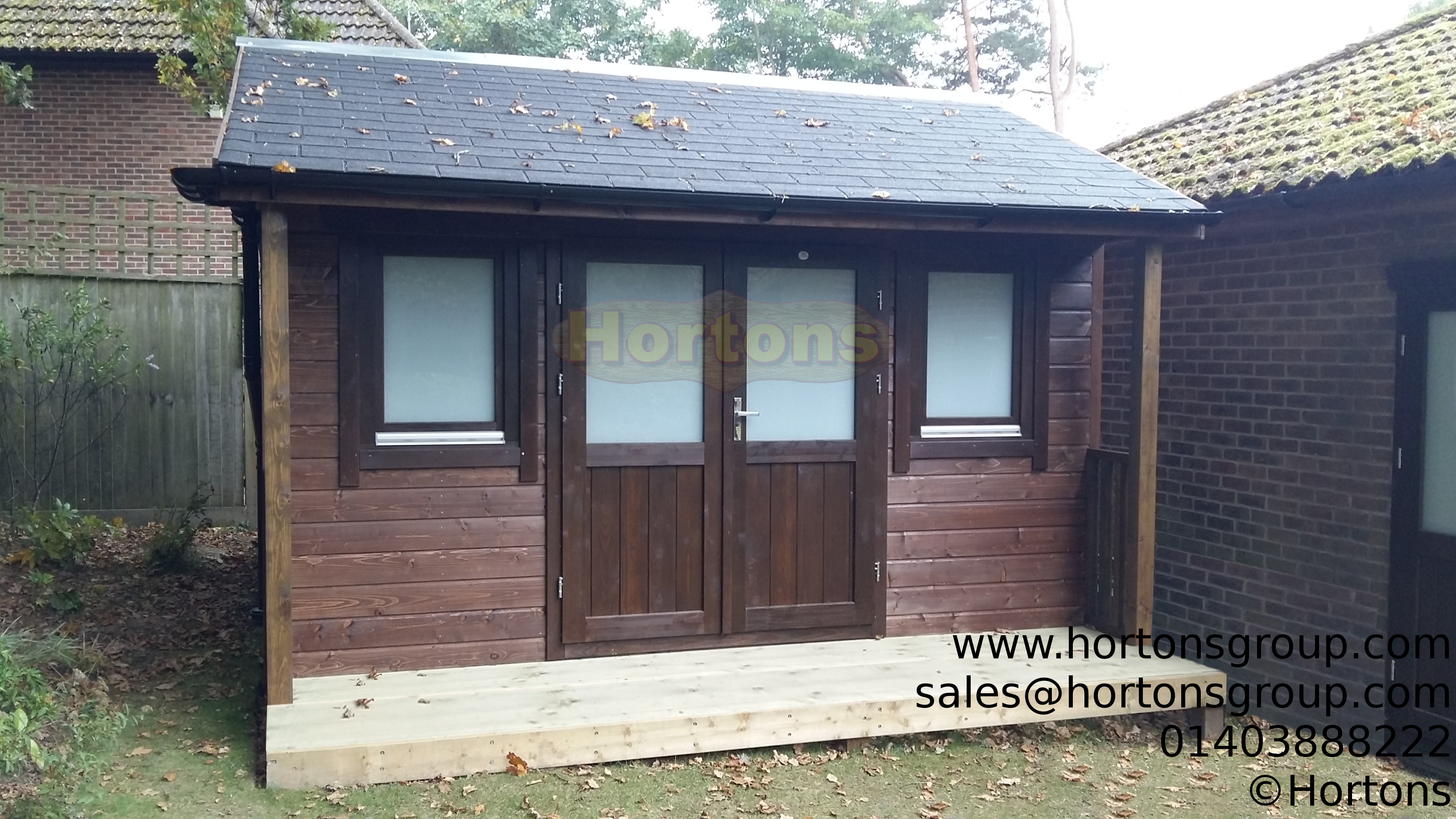 6ft x 6ft Easibuild heavy duty garden summerhouse