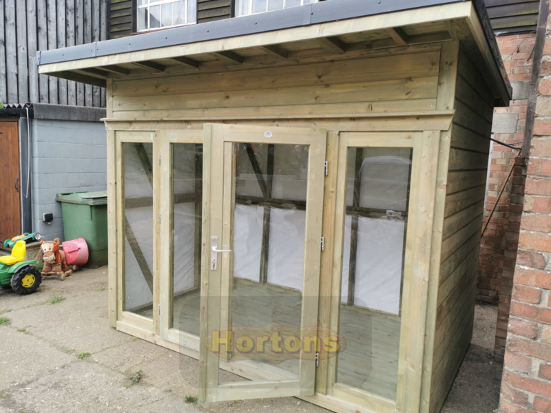 7ft x 9ft Easibuild heavy duty Garden Room