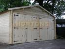 5 x 5m Interlocking garage