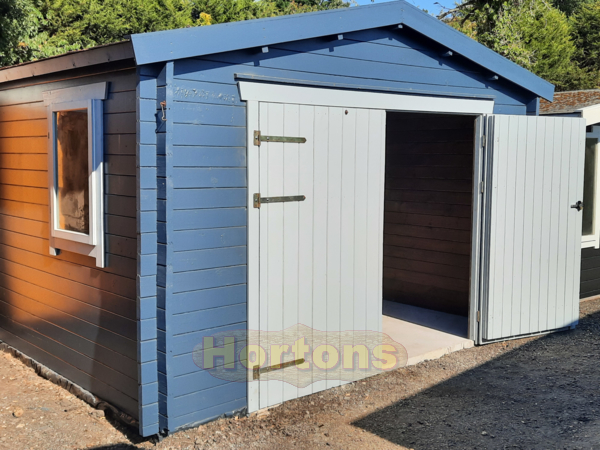 4 x 5.5m Interlocking garage