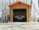 3x5m log cabin garage