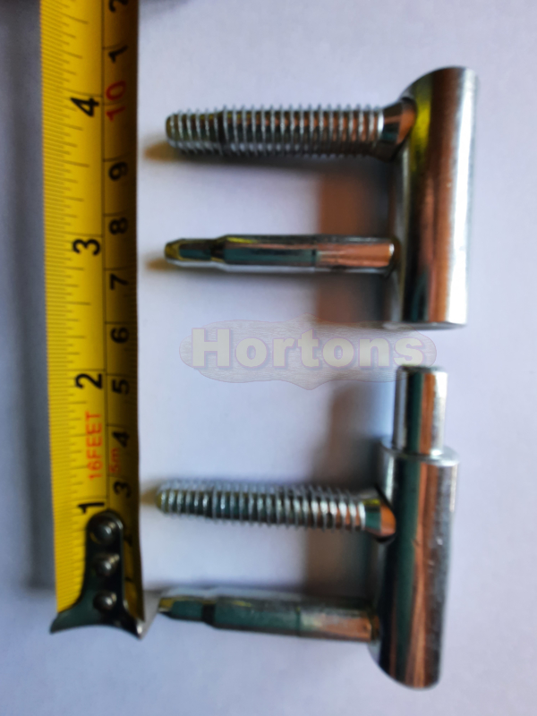 Hinges for log cabin doors