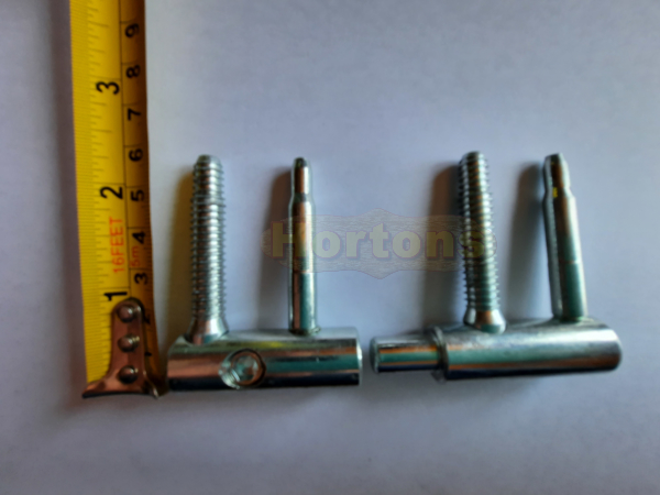 Hinges for log cabin doors