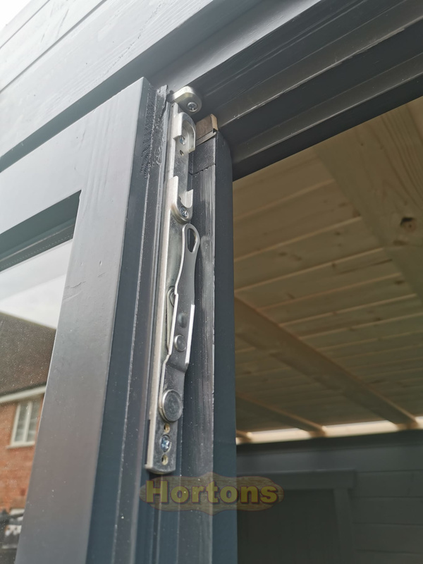 Dwelling (ISO) quality double glazed half glazed doors