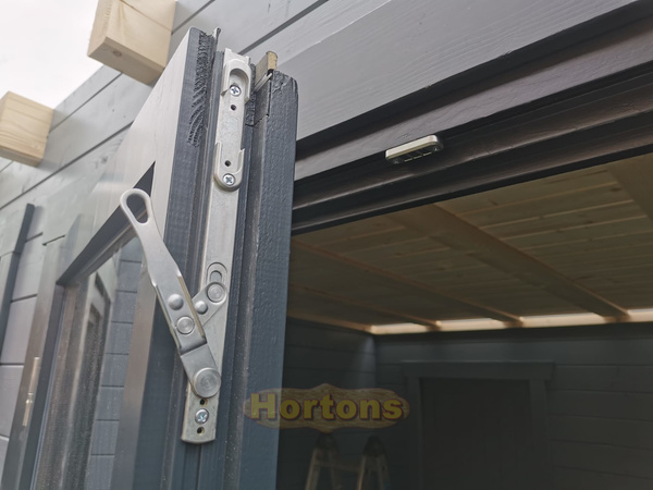 Dwelling (ISO) quality double glazed half glazed doors