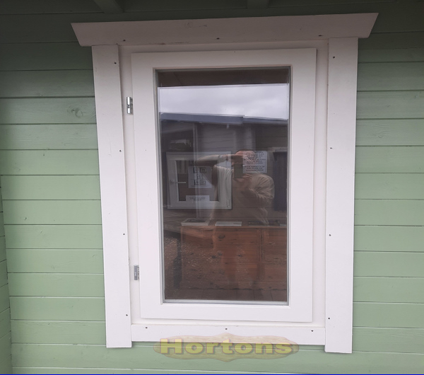 710x980mm house quality outward open double glazed single window