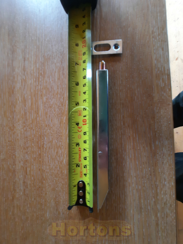 Shoot bolts for log cabin doors and windows