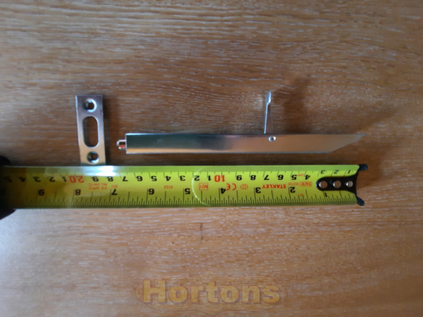 Shoot bolts for log cabin doors and windows
