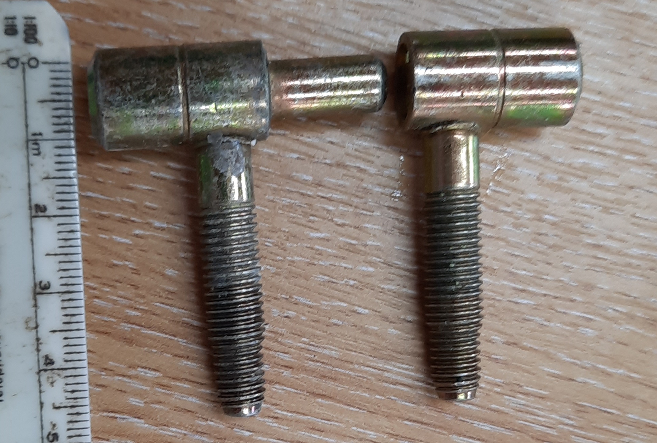 Hinges for log cabin windows
