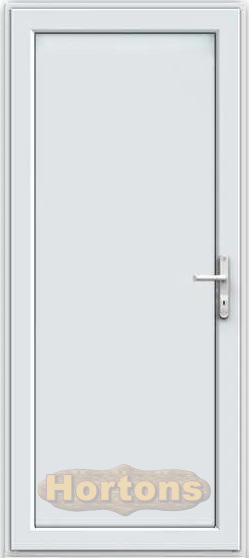 850x1855mm uPVC fully panelled single door