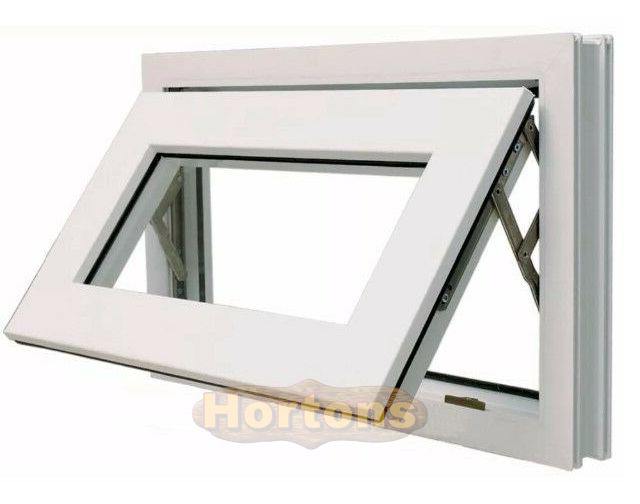 1000 x 450mm high level opening uPVC window