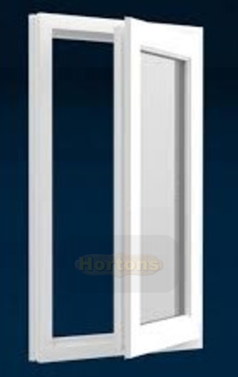 710mm x 1480mm uPVC window, single opening casement - Click Image to Close