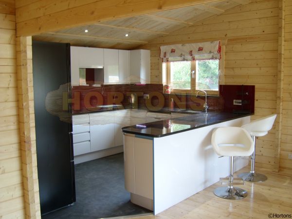 79 sqm log house 45-45mm twinskin logs